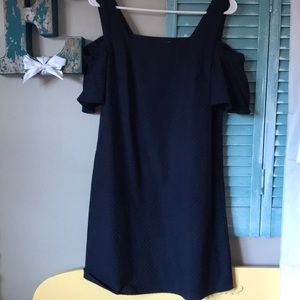 jCrew mercantile cold shoulder dress